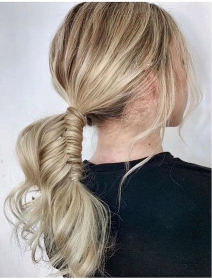 striking ponytail
