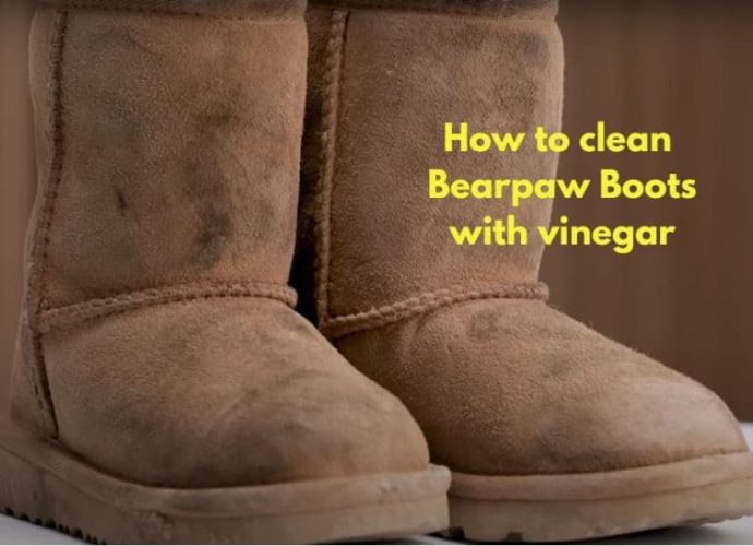 how to clean bearpaw boots with vinegar