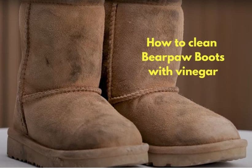 how to clean bearpaw boots with vinegar
