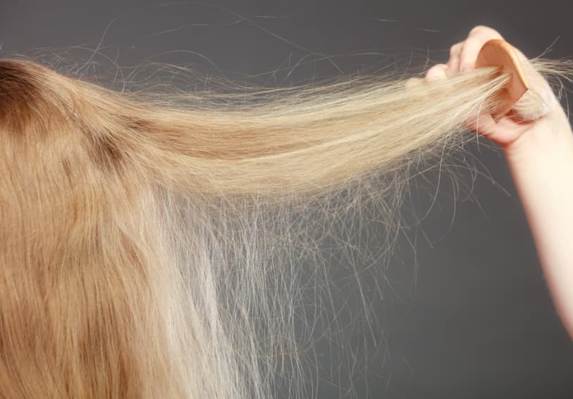 how to remove static electricity from hair